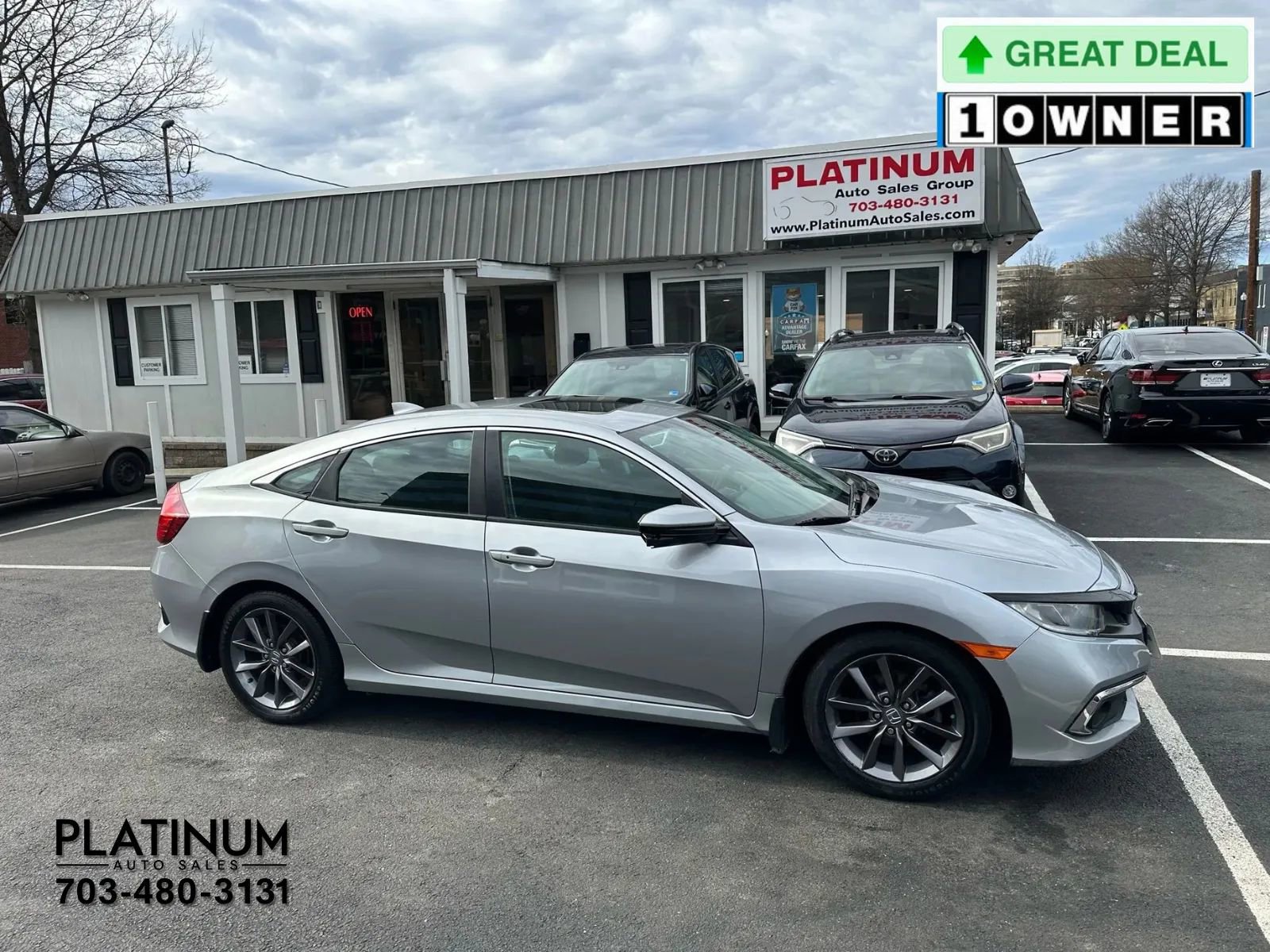 Used 2020 Honda Civic EX image 2