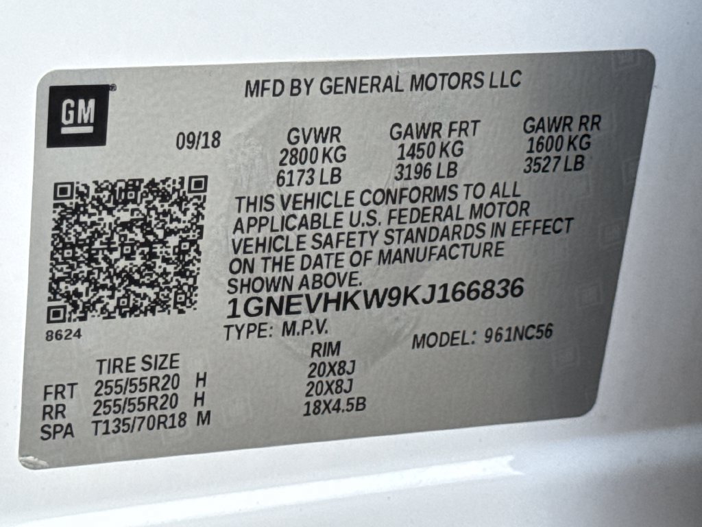 Used 2019 Chevrolet Traverse LT w/ LT Premium Package AWD/4WD image 31