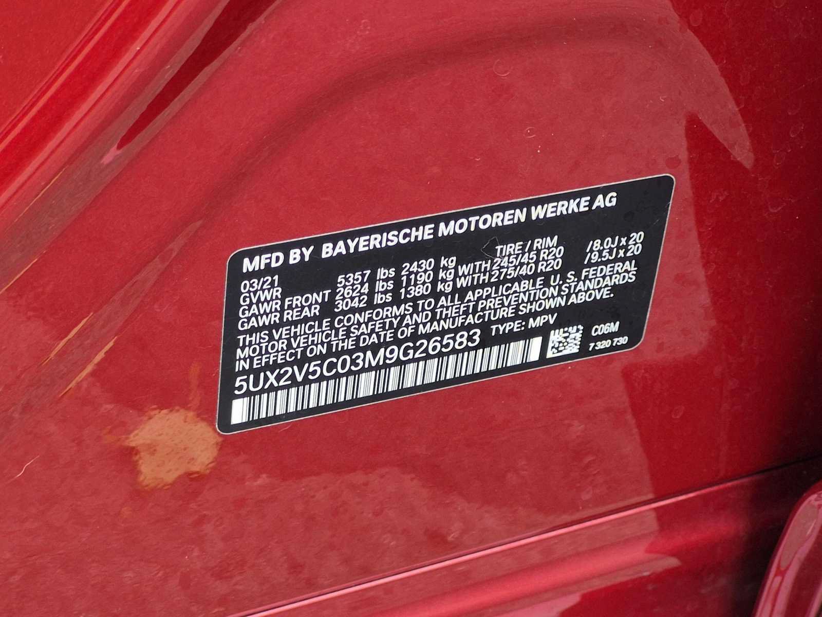 Used 2021 BMW X4 M40i w/ Executive Package AWD/4WD image 38