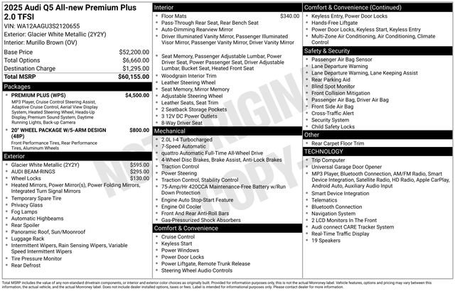 Certified 2025 Audi Q5 Premium w/ Premium Plus AWD/4WD image 31