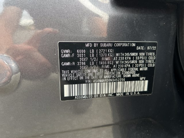 Used 2022 Subaru Ascent Touring AWD/4WD image 17