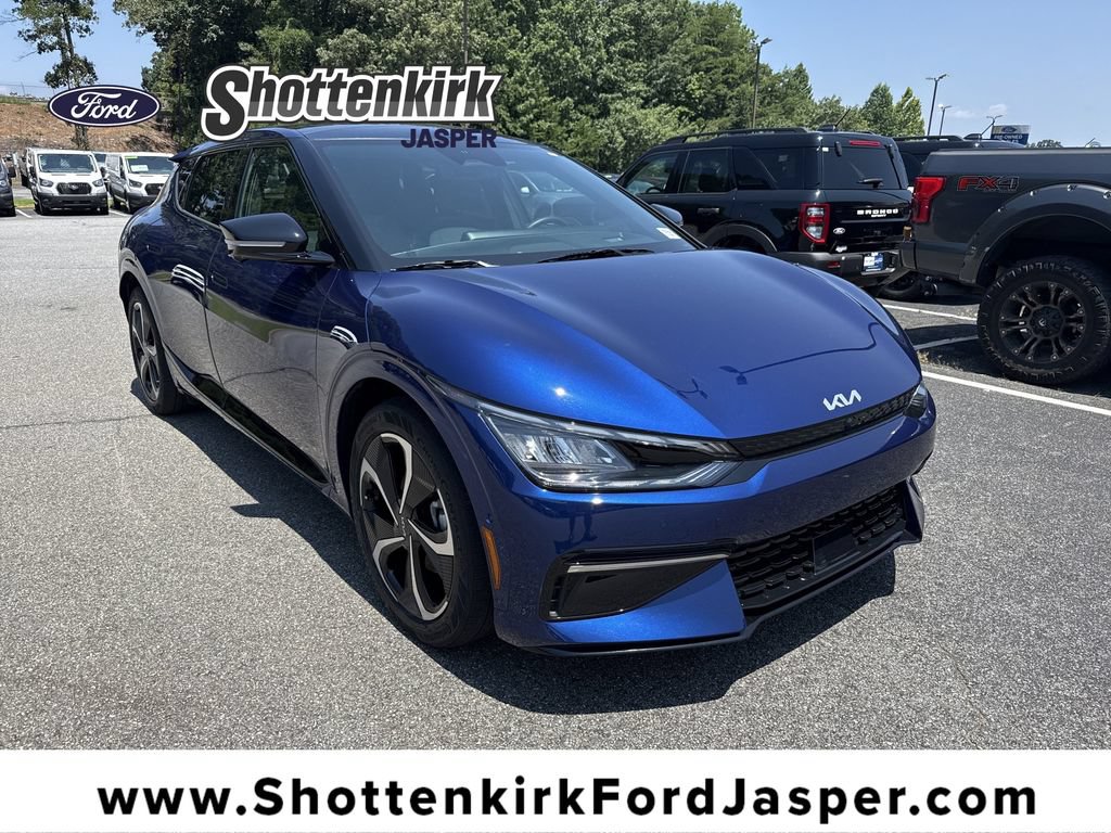 Used 2022 Kia EV6 GT-Line w/ GT-Line White Seat Package AWD/4WD video 1