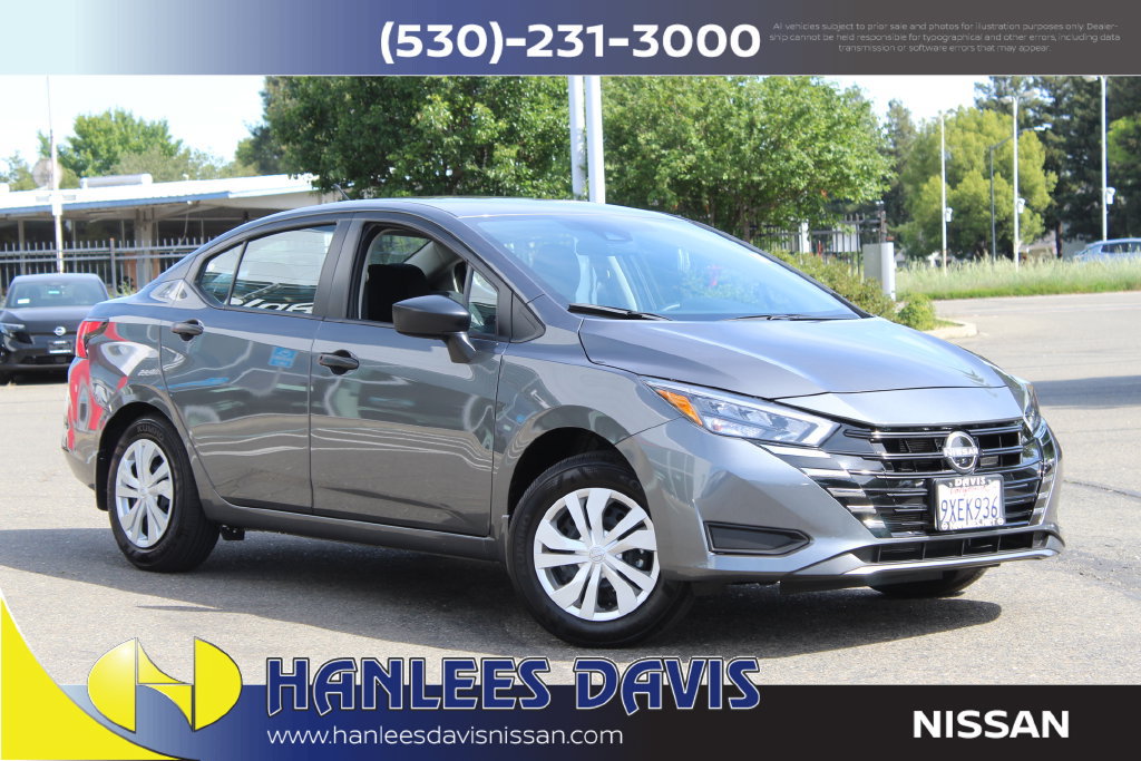 Certified 2025 Nissan Versa S w/ Trunk Package