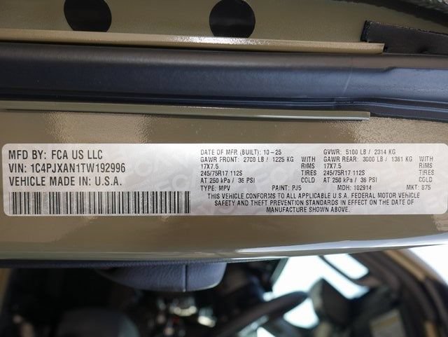 New 2026 Jeep Wrangler Sport AWD/4WD image 21
