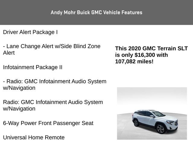 Used 2020 GMC Terrain SLT w/ Preferred Package AWD/4WD image 16