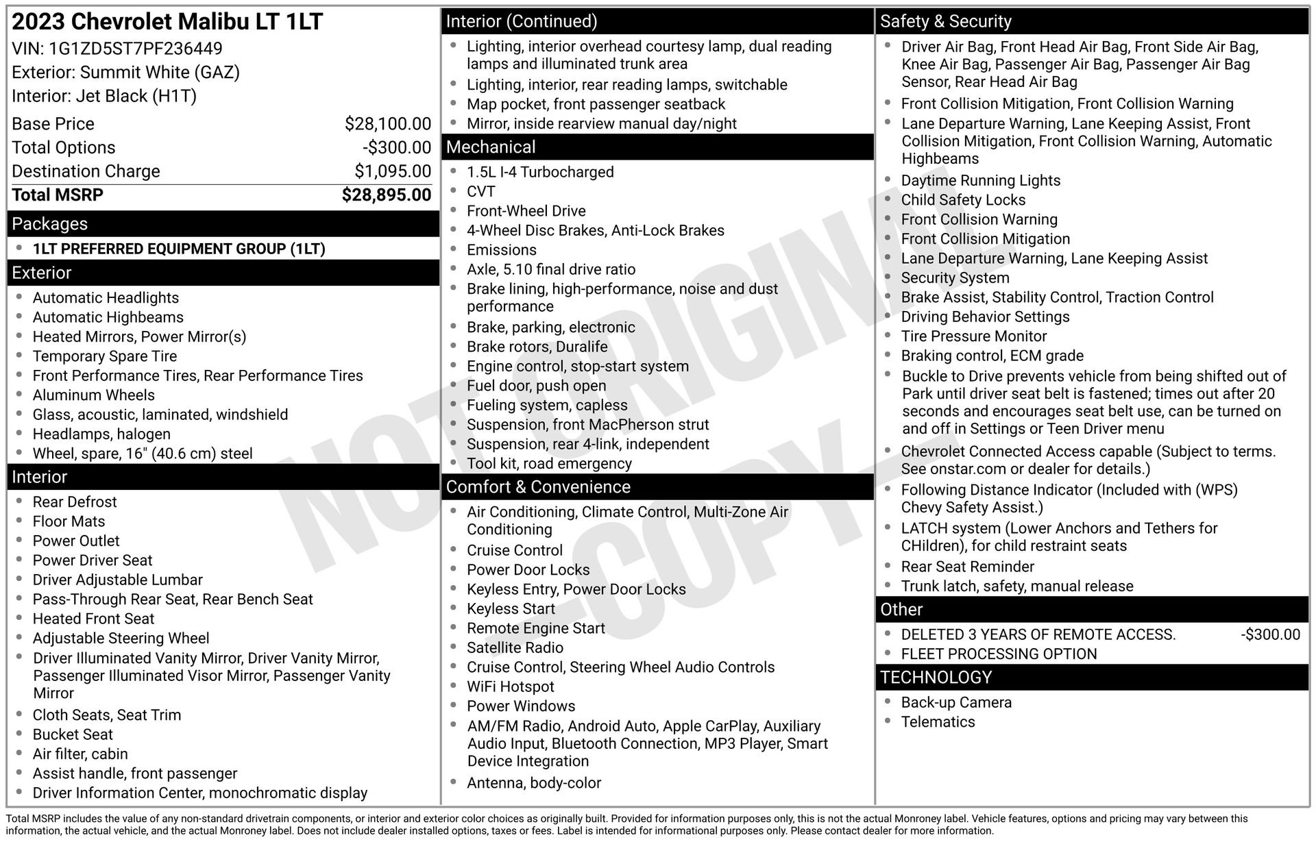 Used 2023 Chevrolet Malibu LT image 31