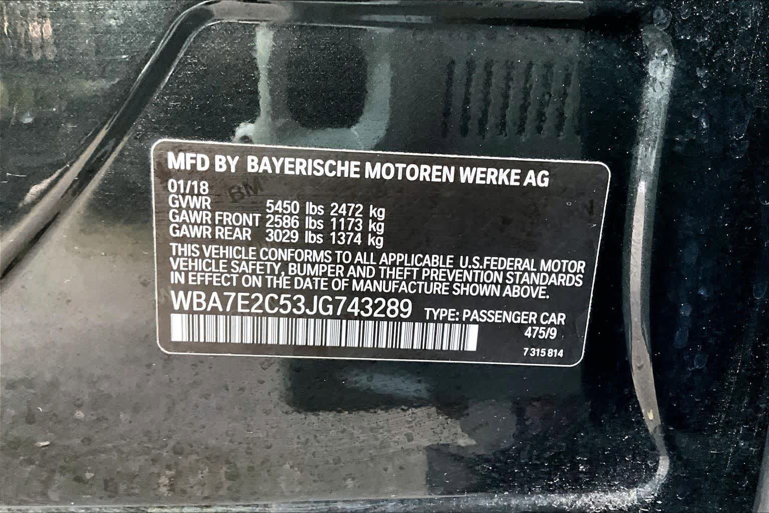 Used 2018 BMW 740i RWD image 31
