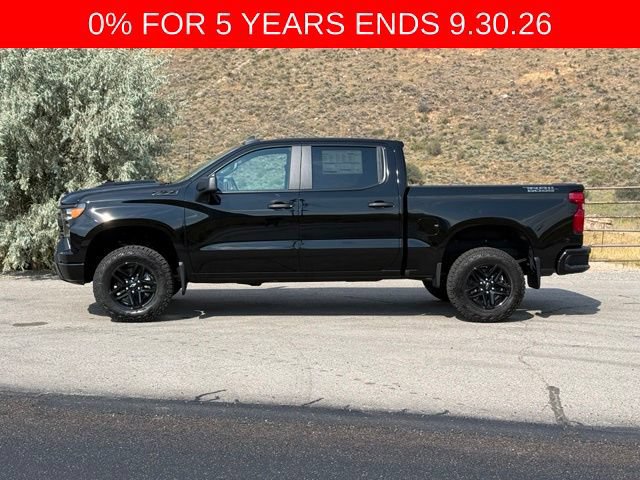 New 2026 Chevrolet Silverado 1500 Custom Trail Boss w/ Dark Appearance Package AWD/4WD image 2