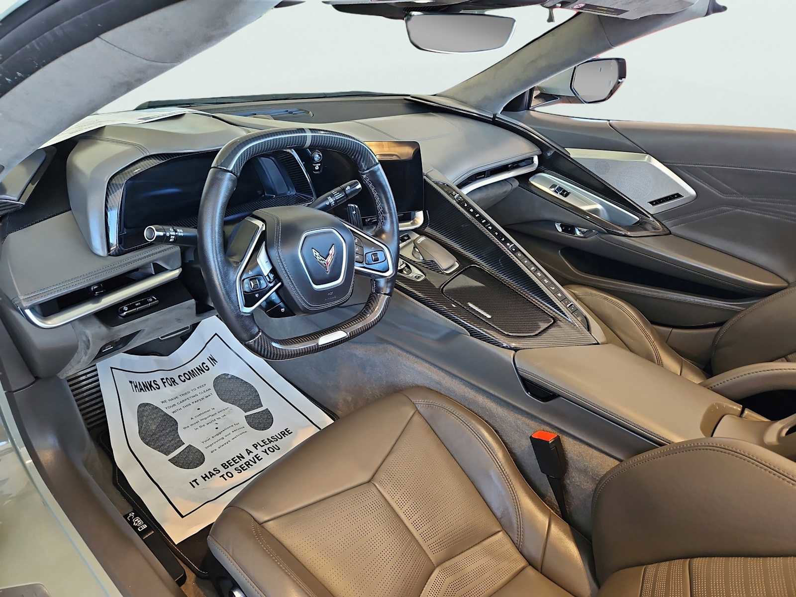 Used 2024 Chevrolet Corvette Z06 w/ Chrome Exterior Badge Package RWD image 11