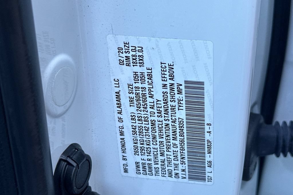 Certified 2020 Honda Pilot EX-L image 30