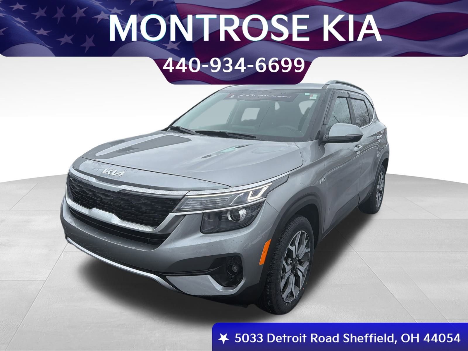 Certified 2022 Kia Seltos EX