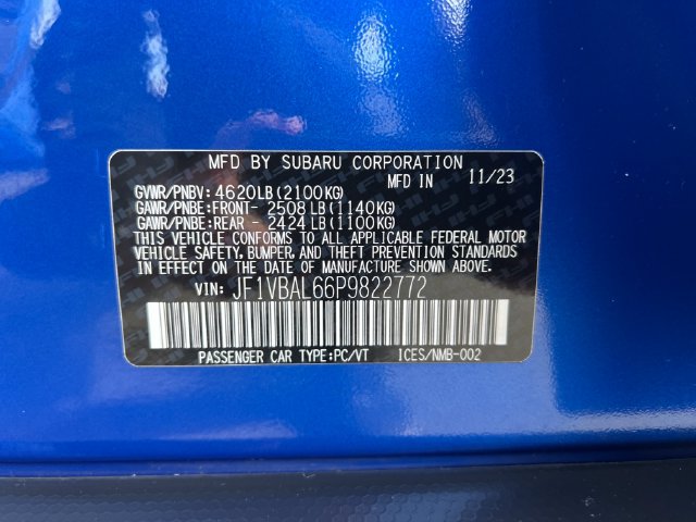 Used 2023 Subaru WRX Limited w/ Popular Package #1 AWD/4WD image 17