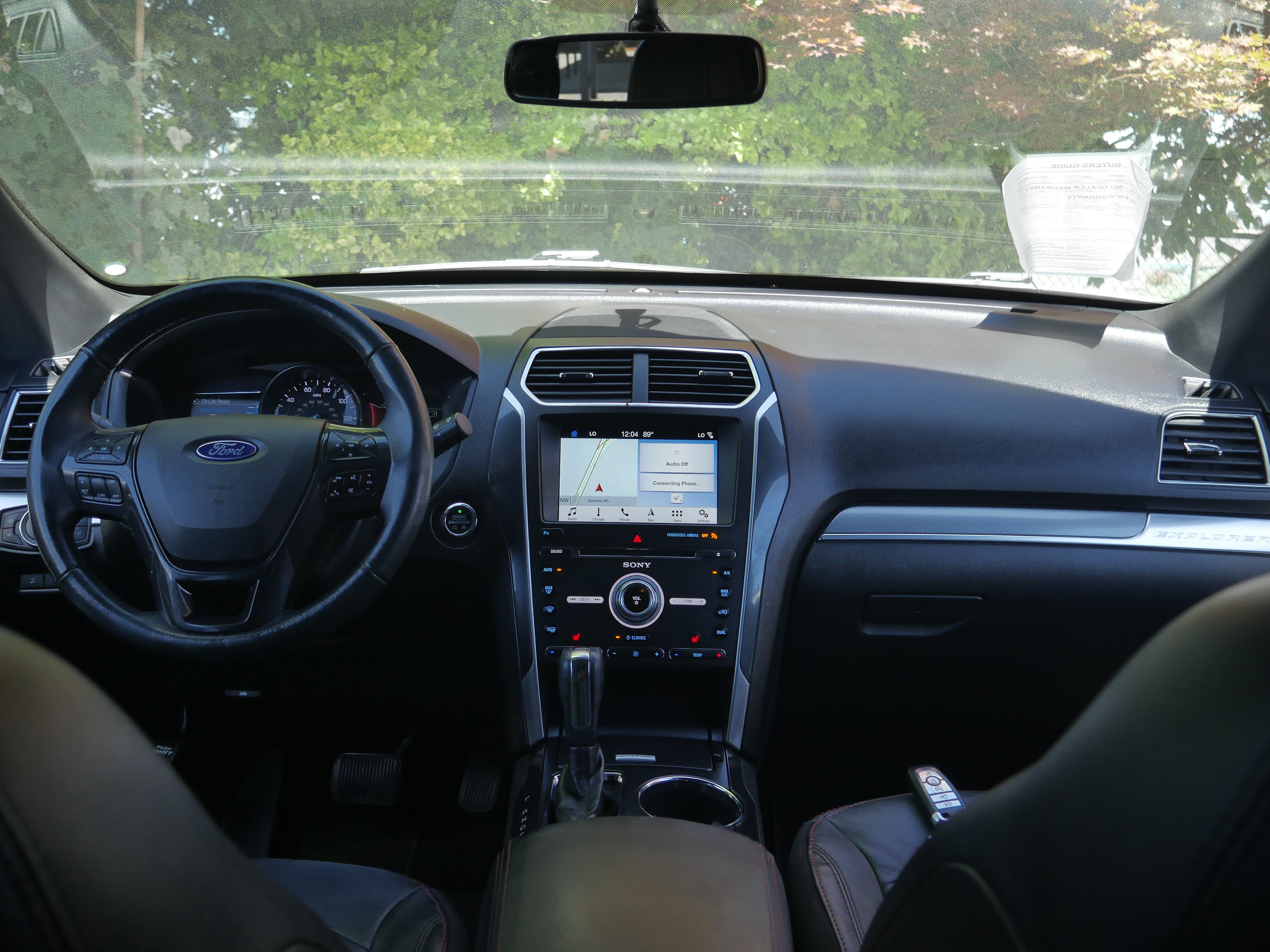 Used 2018 Ford Explorer Sport AWD/4WD image 9