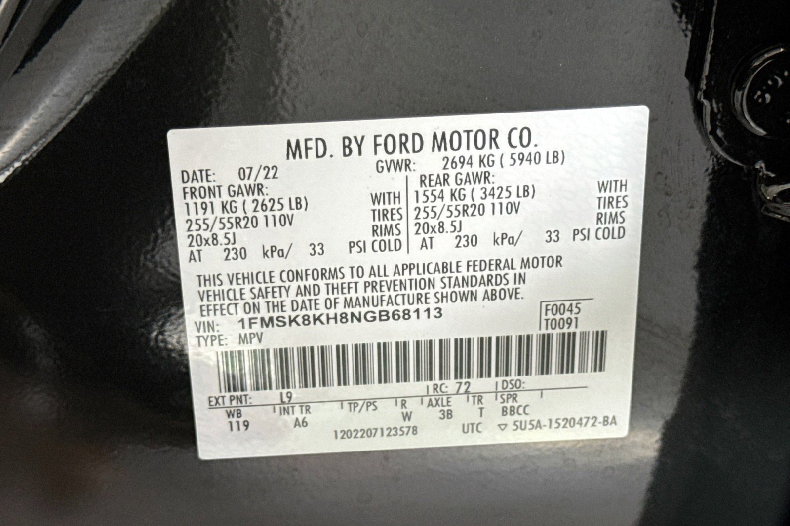 Used 2022 Ford Explorer ST-Line w/ Class IV Trailer Tow Package image 32