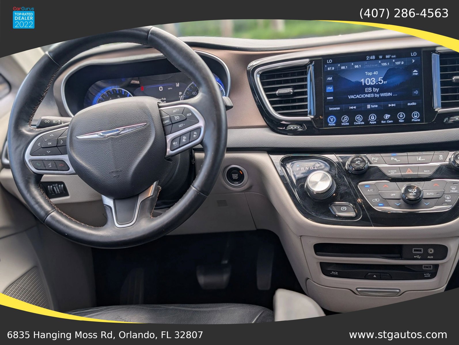 Used 2017 Chrysler Pacifica Touring-L Plus w/ Advanced Safetytec Group FWD image 13