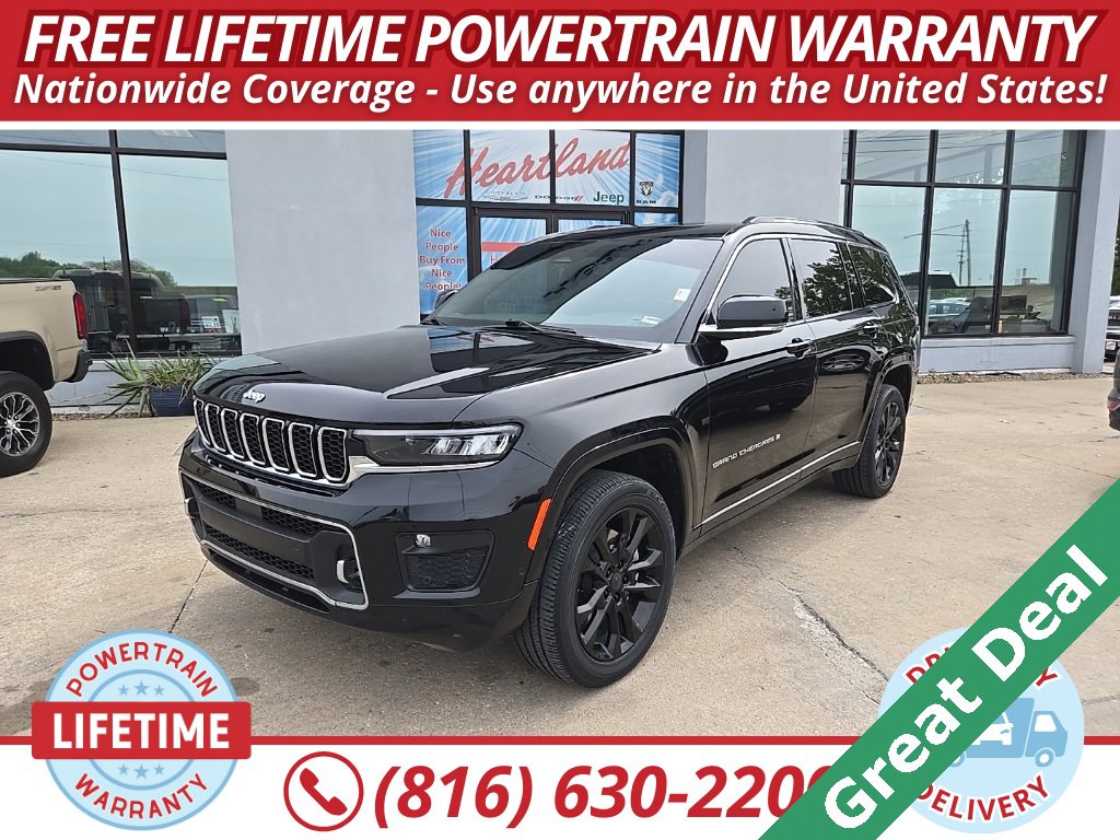 Used 2021 Jeep Grand Cherokee L Overland w/ Luxury Tech Group IV