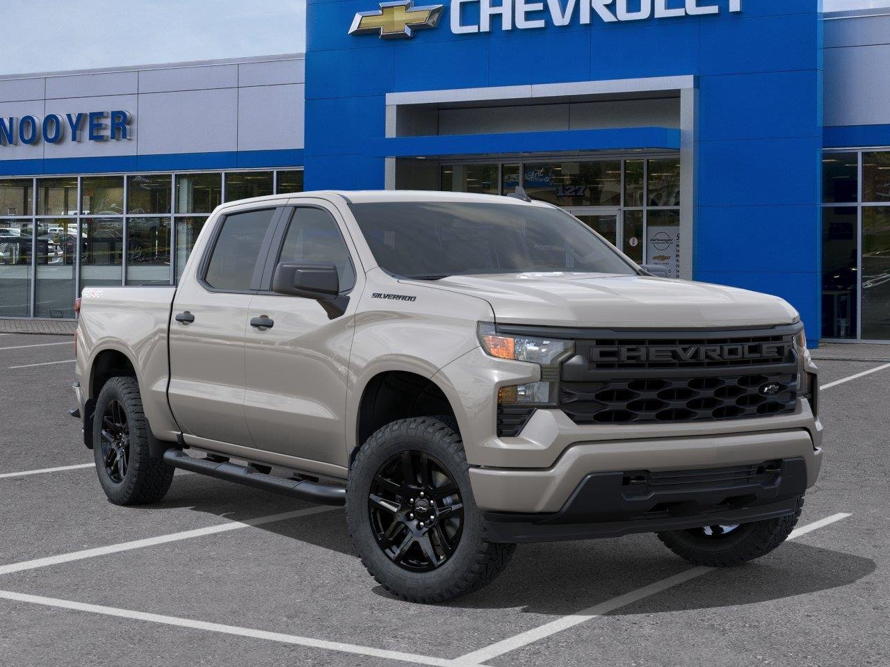 New 2026 Chevrolet Silverado 1500 Custom w/ Turbomax Blackout Package AWD/4WD image 7