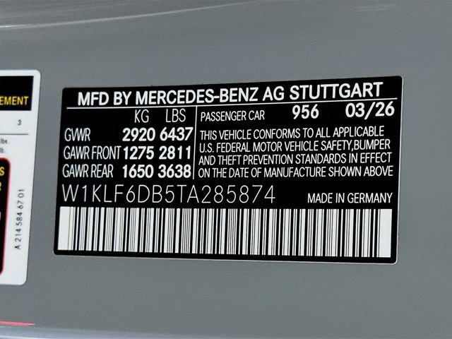 New 2026 Mercedes-Benz E 53 AMG e 4MATIC Sedan image 32