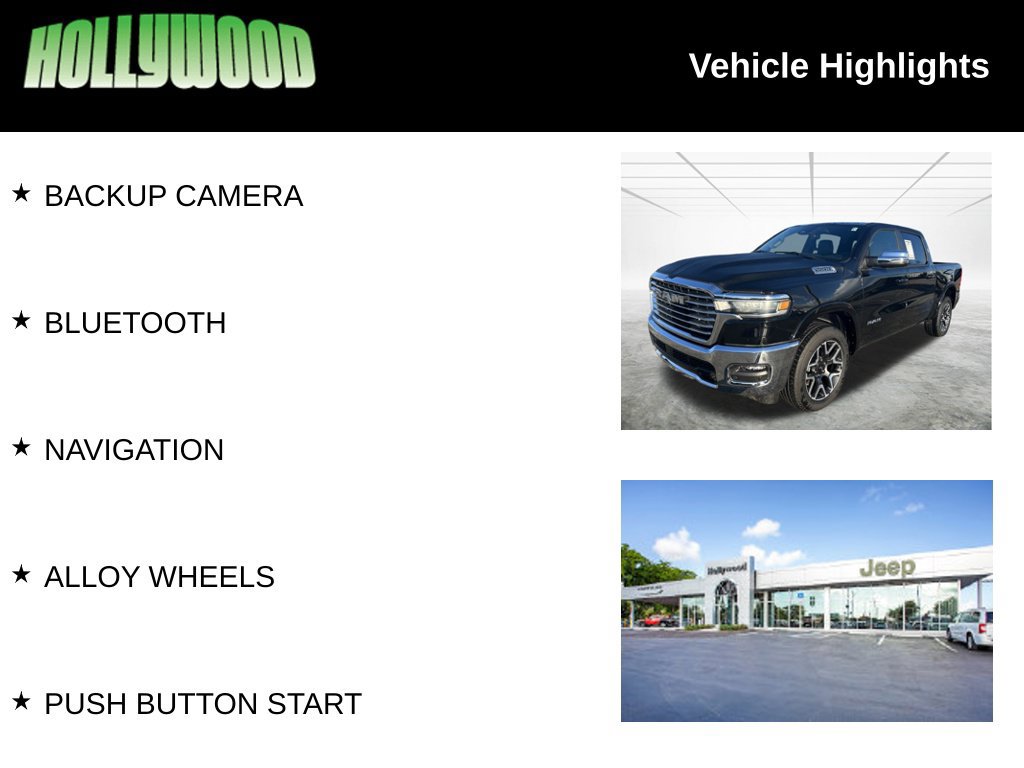 Used 2026 RAM 1500 Laramie AWD/4WD image 3