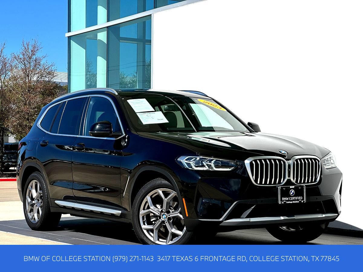 Certified 2023 BMW X3 sDrive30i w/ Premium Package w/ZPA RWD image 1