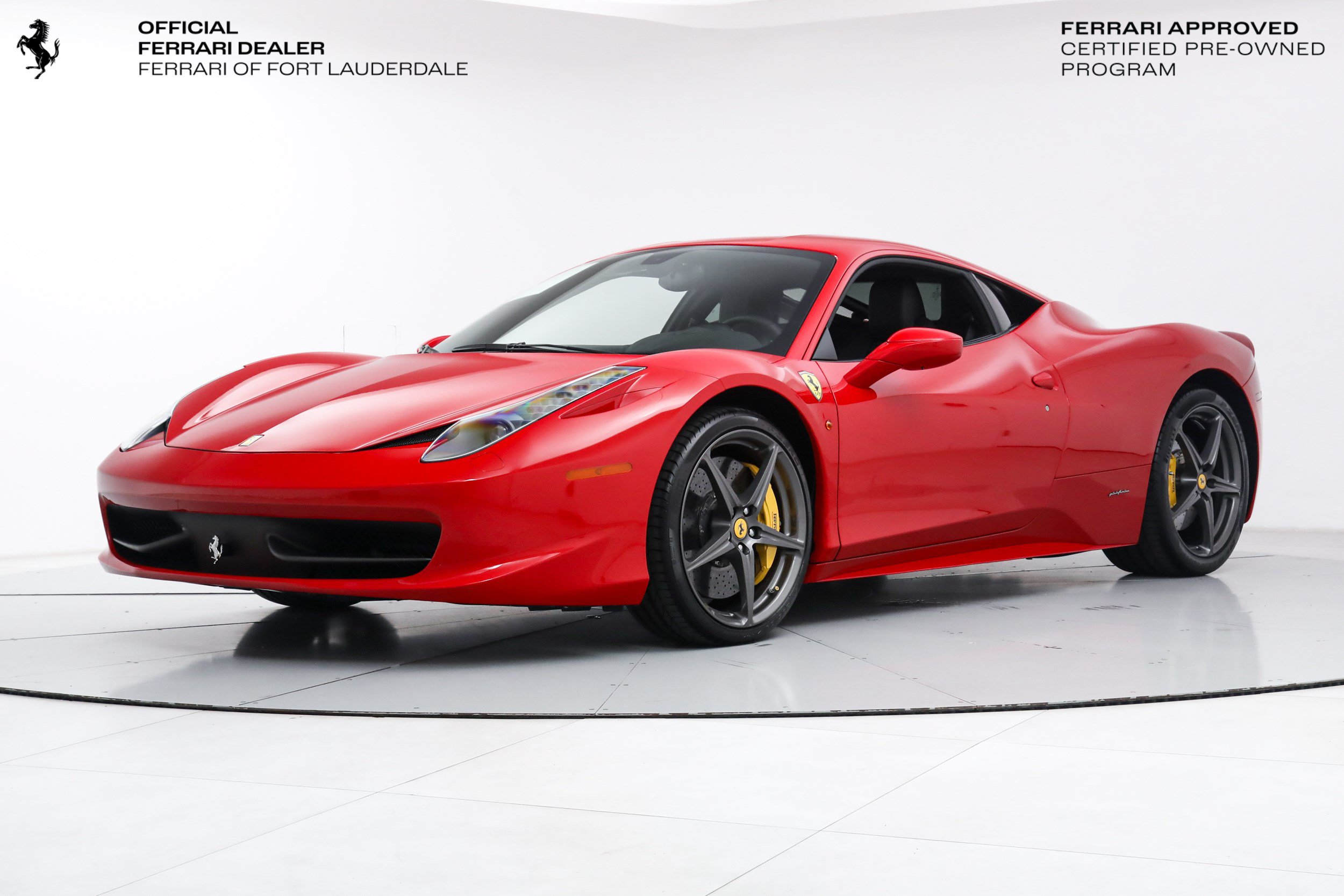 Certified 2015 Ferrari 458 Italia Coupe RWD image 1