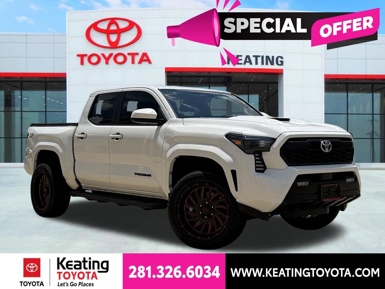 Used 2024 Toyota Tacoma TRD Sport AWD/4WD image 1