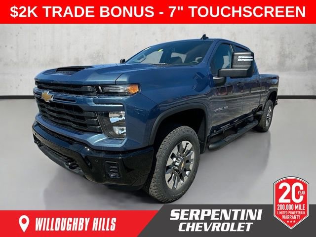 New 2026 Chevrolet Silverado 2500 Custom w/ Custom Blackout Package image 1