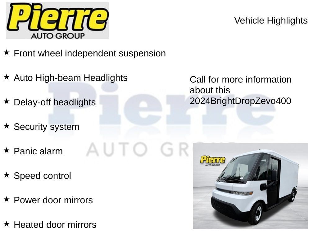 Used 2024 Chevrolet Brightdrop 400 w/ Commercial Equipment Package AWD/4WD image 15