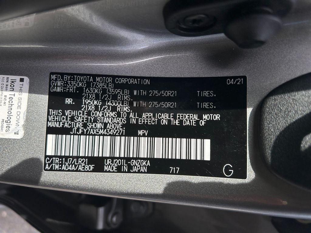 Used 2021 Lexus LX 570 4WD w/ Luxury Package image 36