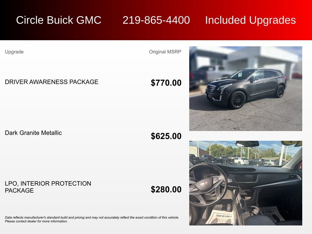 Used 2018 Cadillac XT5 Luxury w/ Driver Awareness Package AWD/4WD image 3