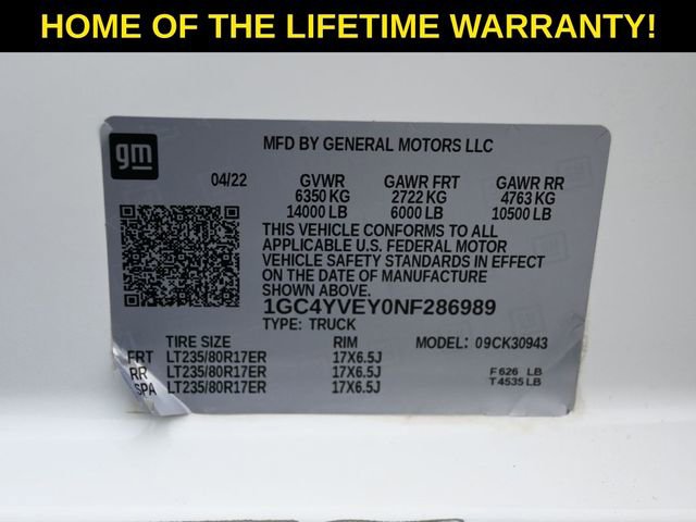 Used 2022 Chevrolet Silverado 3500 High Country w/ Snow Plow Prep/Camper Package image 84