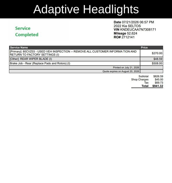 Used 2022 Kia Seltos S AWD/4WD image 5