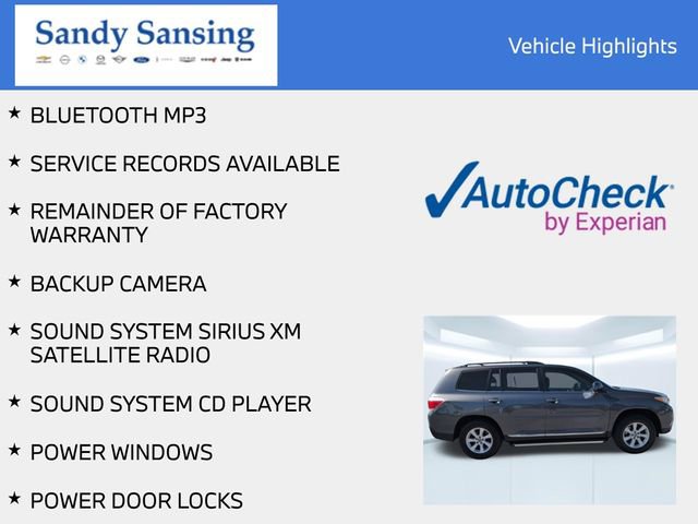 Used 2012 Toyota Highlander SE w/ Tow Pkg FWD image 6