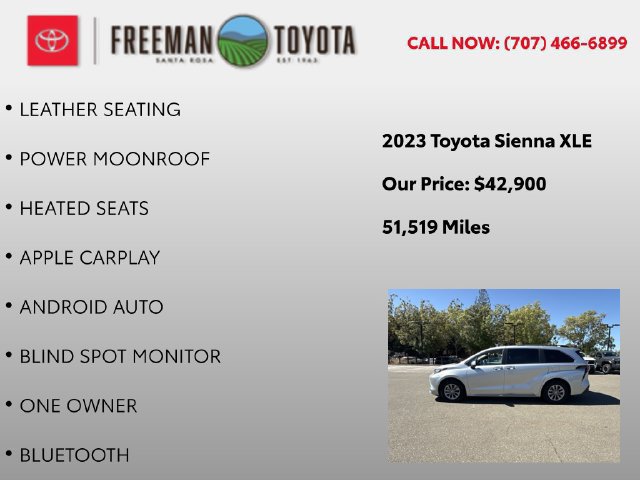 Used 2023 Toyota Sienna XLE FWD image 5