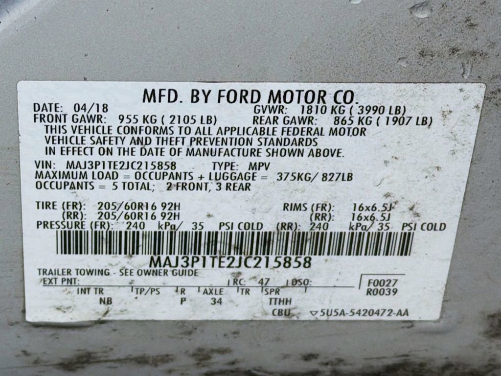 Used 2018 Ford EcoSport SE image 35