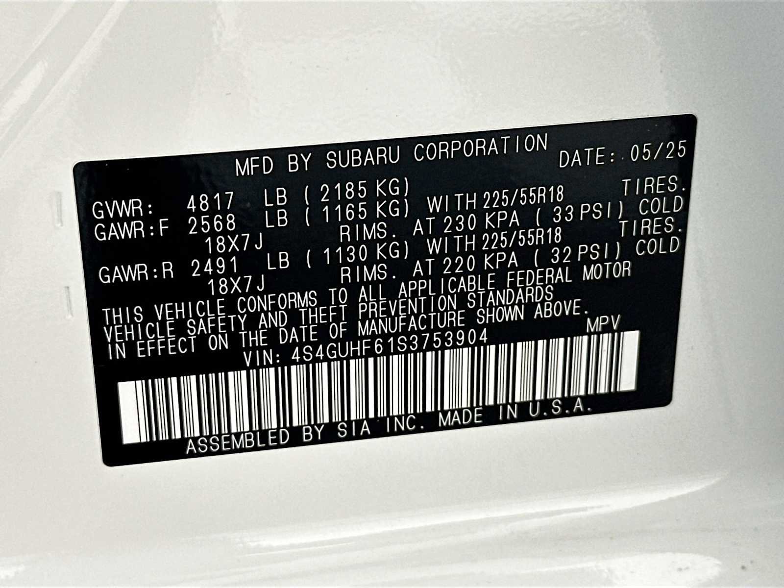 Certified 2025 Subaru Crosstrek 2.5i Sport w/ Crosstrek Mirror Package AWD/4WD image 28