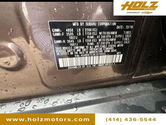 Used 2019 Subaru Outback 3.6R Touring image 35