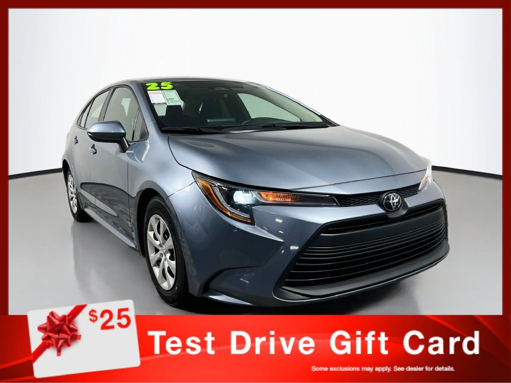Used 2025 Toyota Corolla LE FWD image 1