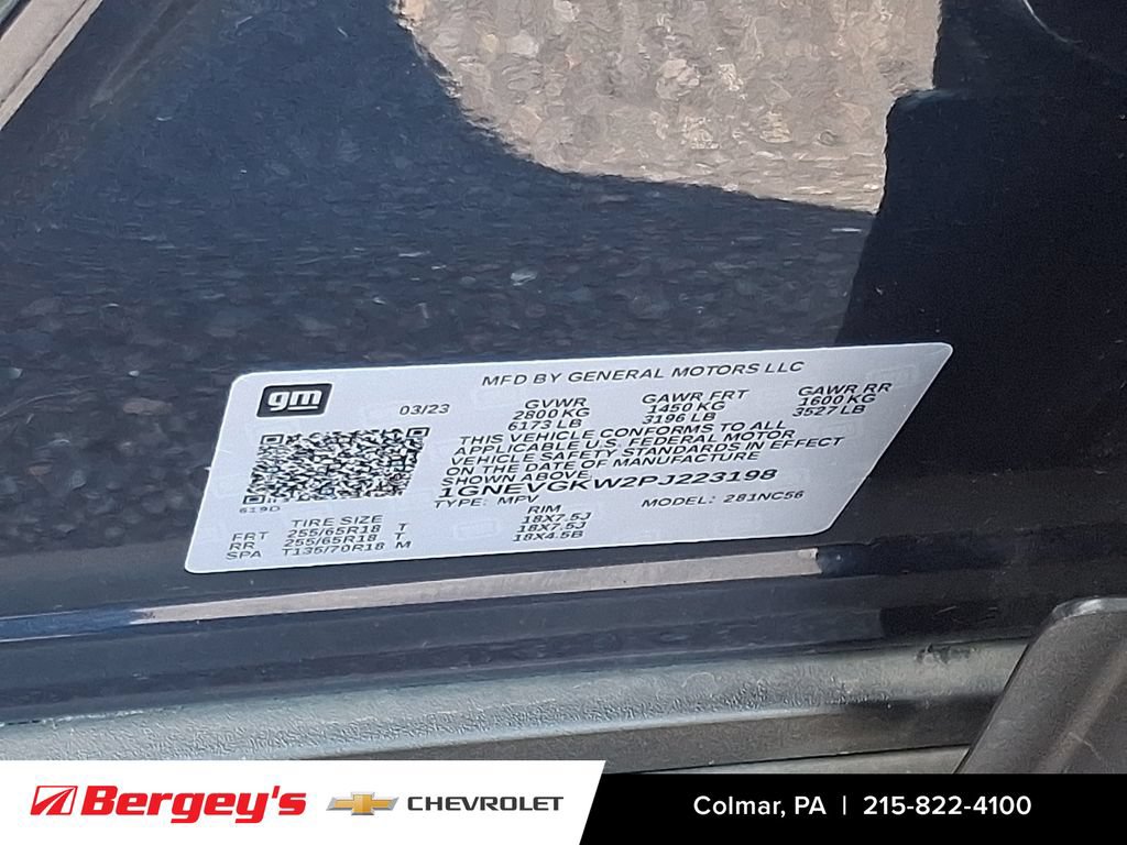 Certified 2023 Chevrolet Traverse LT AWD/4WD image 29