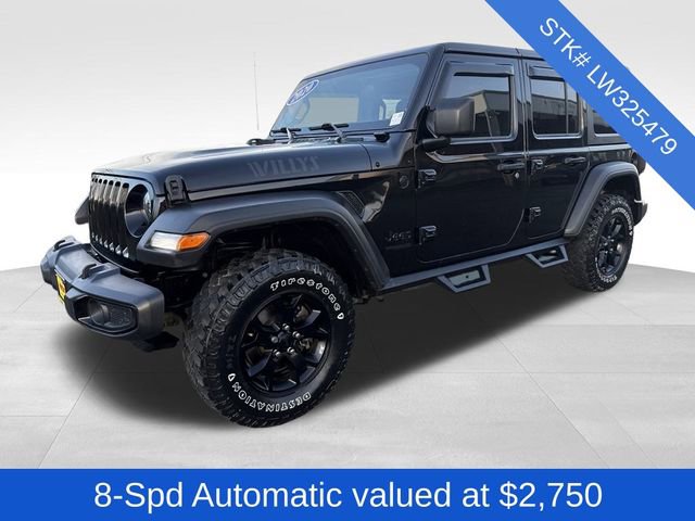 Used 2020 Jeep Wrangler Unlimited Sport image 3