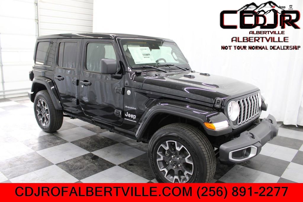 Used 2024 Jeep Wrangler Sahara w/ Technology Group image 1