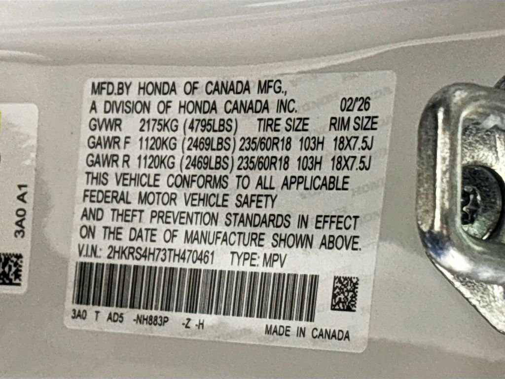 New 2026 Honda CR-V EX-L image 25