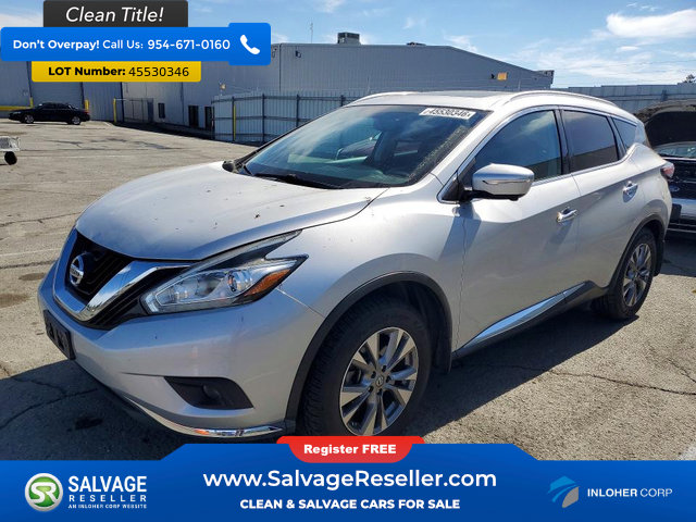 Used 2015 Nissan Murano SL w/ SL Technology Package