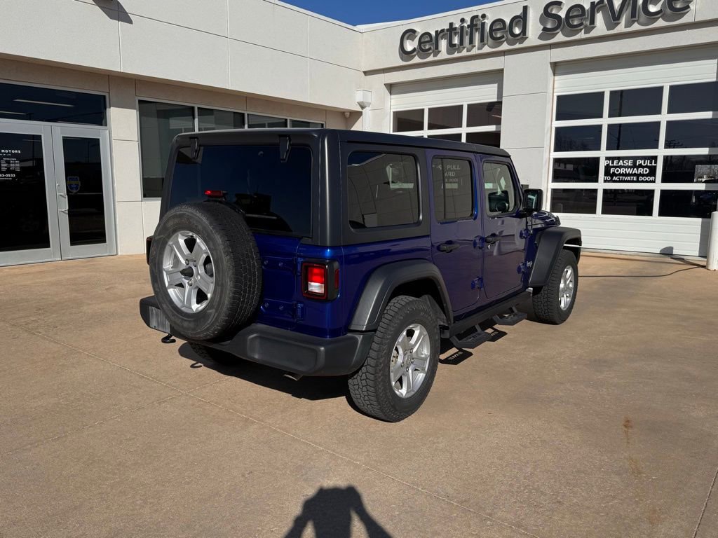 Used 2020 Jeep Wrangler Unlimited Sport S image 4
