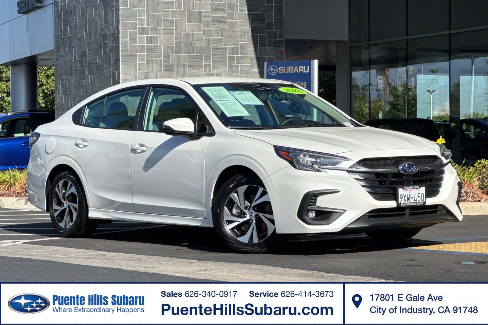 Certified 2025 Subaru Legacy Premium AWD/4WD image 1