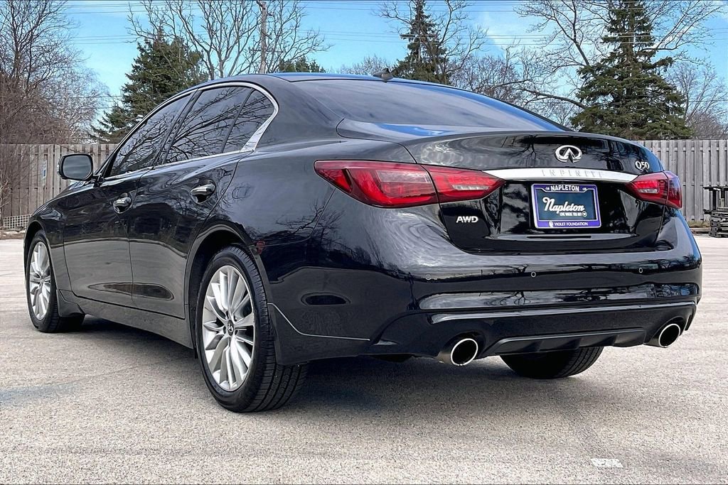 Used 2021 INFINITI Q50 Luxe w/ Cargo Package image 11