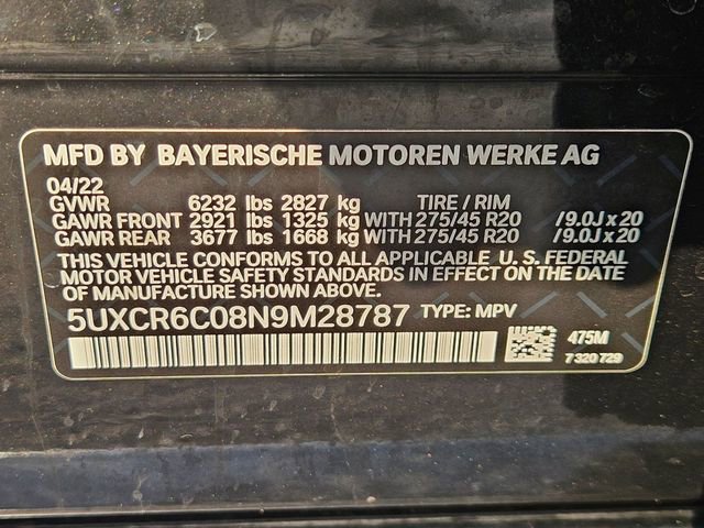 Used 2022 BMW X5 xDrive40i w/ M Sport Package AWD/4WD image 25