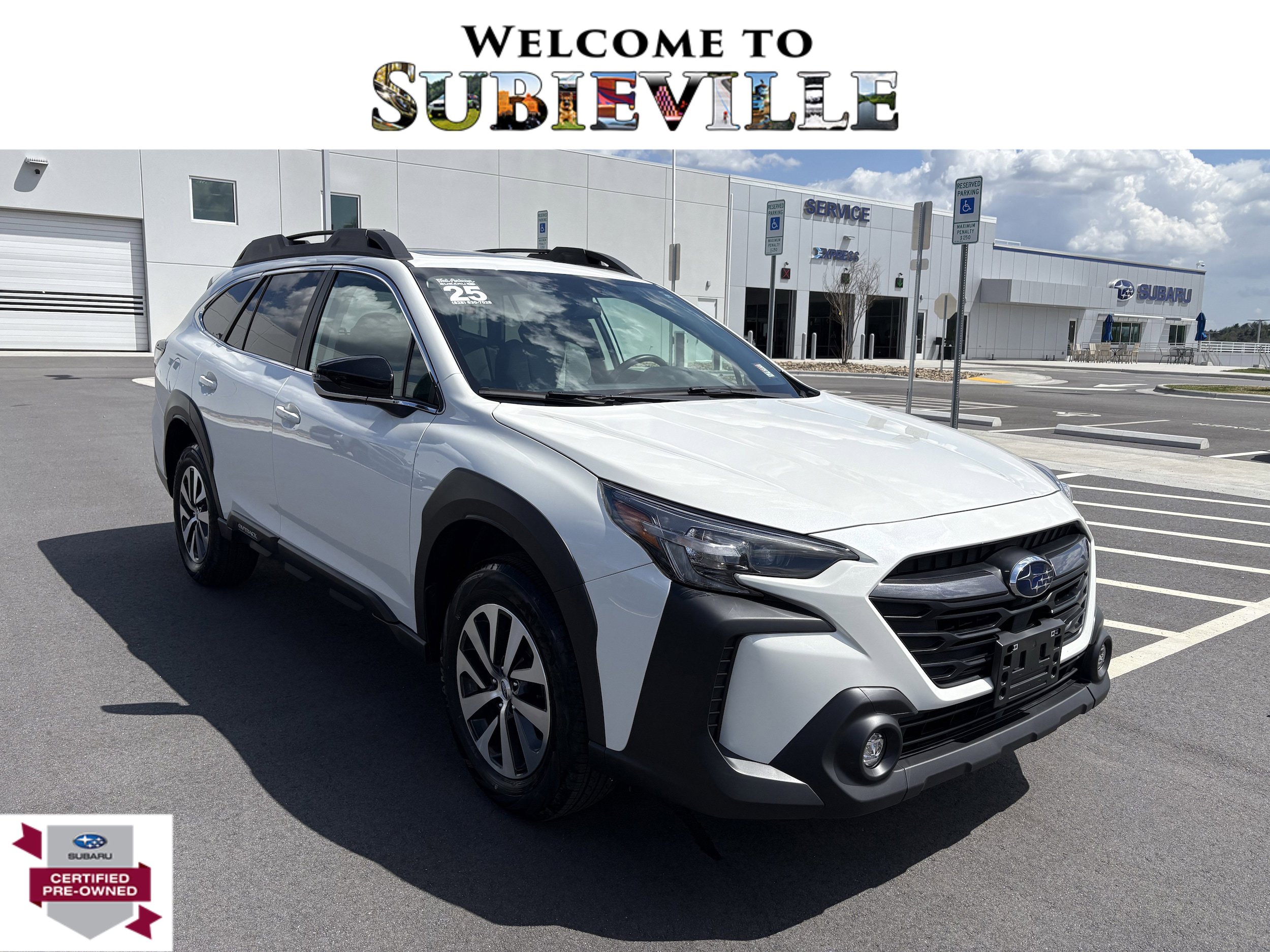 Certified 2025 Subaru Outback Premium AWD/4WD image 1