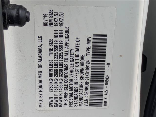Used 2019 Honda Odyssey Elite image 20