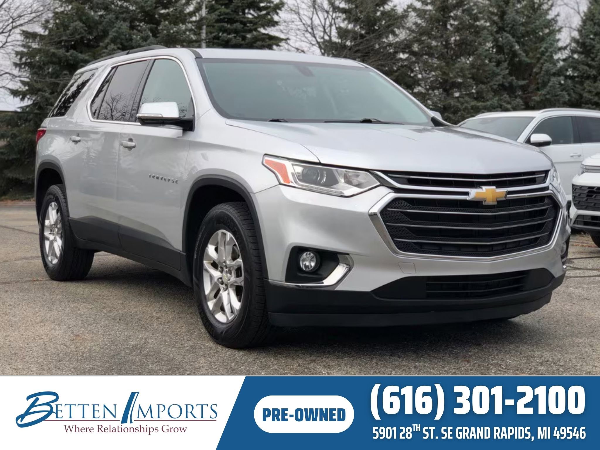 Used 2019 Chevrolet Traverse LT